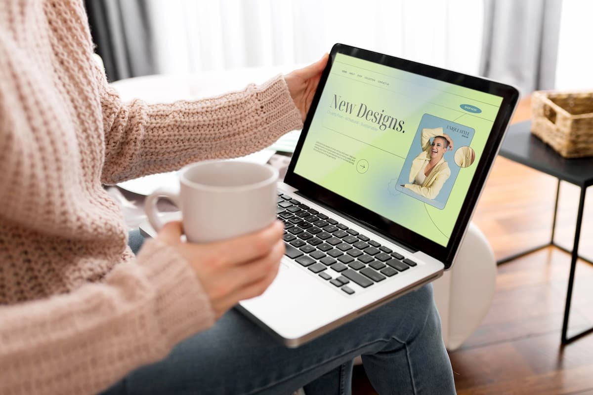 homepage seen laptop screen 1 Landing Page Websites for Restaurants,restaurant website,online menu,https://obypay.fr/en/7-good-reasons-for-digital-menu-switch/#:~:text=Whatisadigitalmenu,towaitforaserver. Eighteen Webs