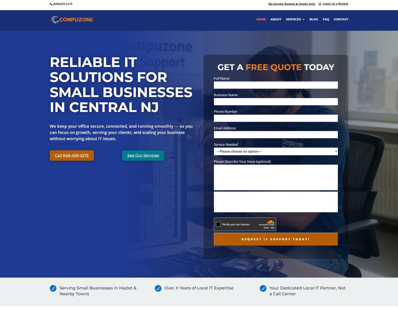 Compuzone website