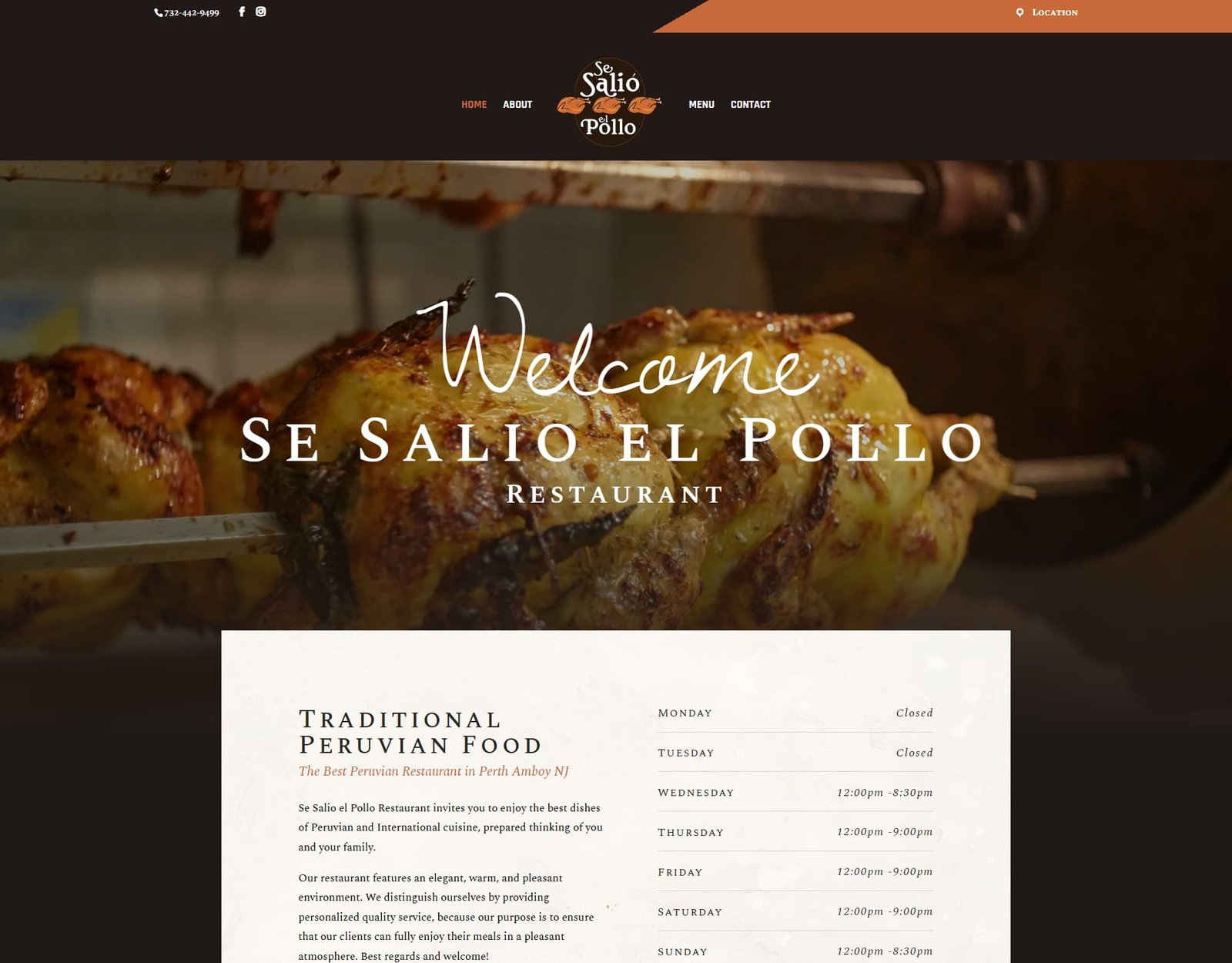 Se Salio el Pollo website