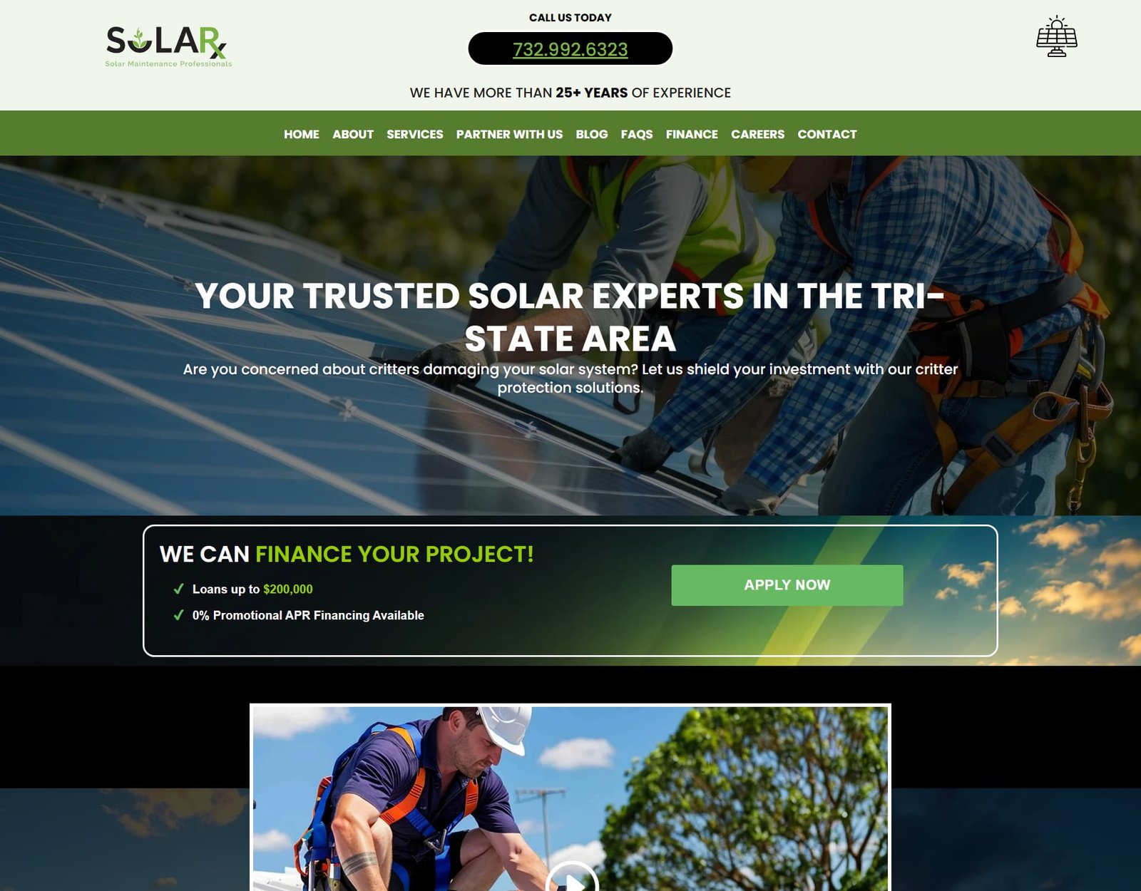 Solar X website