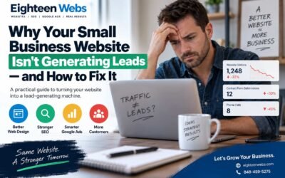 Why Your Small Business Website Isn’t Generating Leads — and How to Fix It